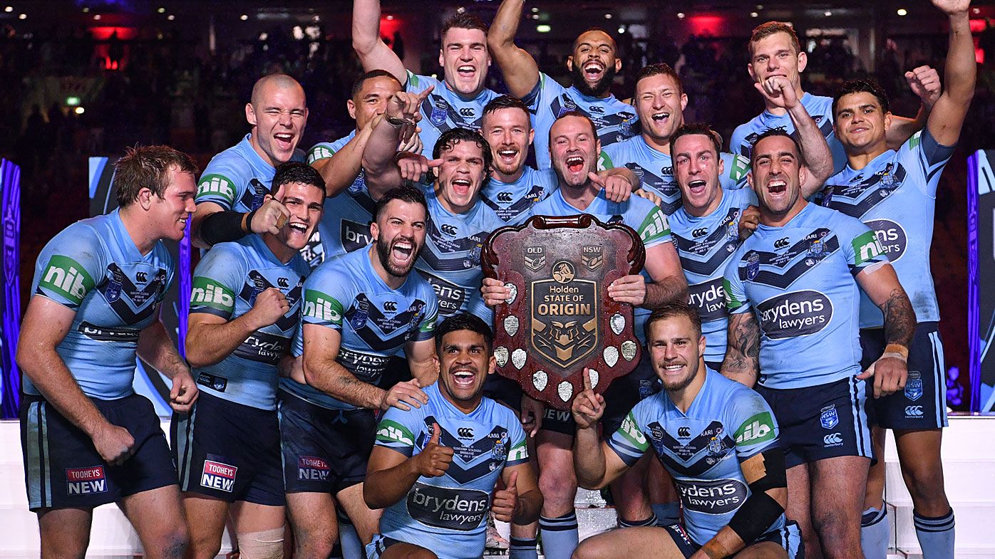 State of Origin NSW BLUES ORIGIN CHAMPIONS 2019 NEW! limited edition with COA 
