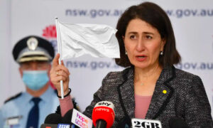 NSW officially changes its state flag to a white flag
