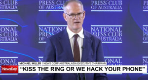 News Corp boss denies outlets have ever bullied people; threatens to release daily hit pieces on anyone who says otherwise