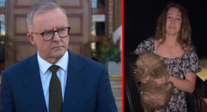 Albanese finally condemns a stupid American