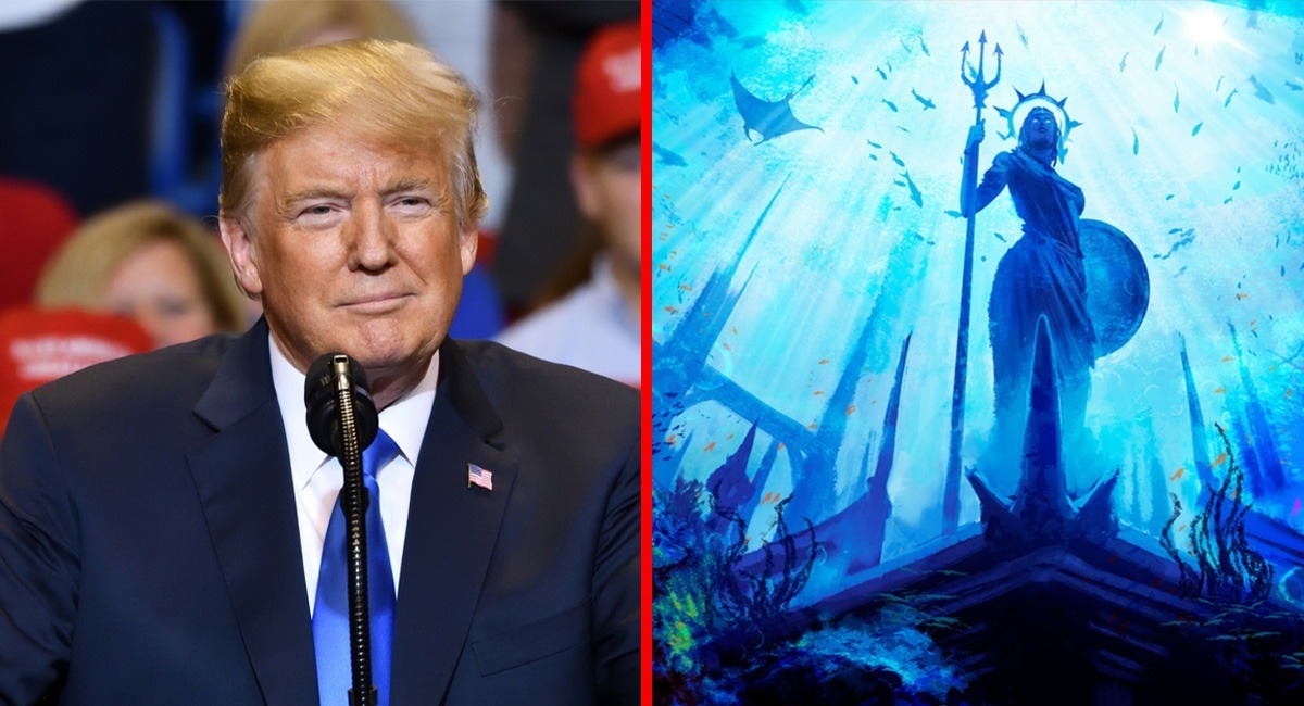 Trump announces tariffs on Atlantis