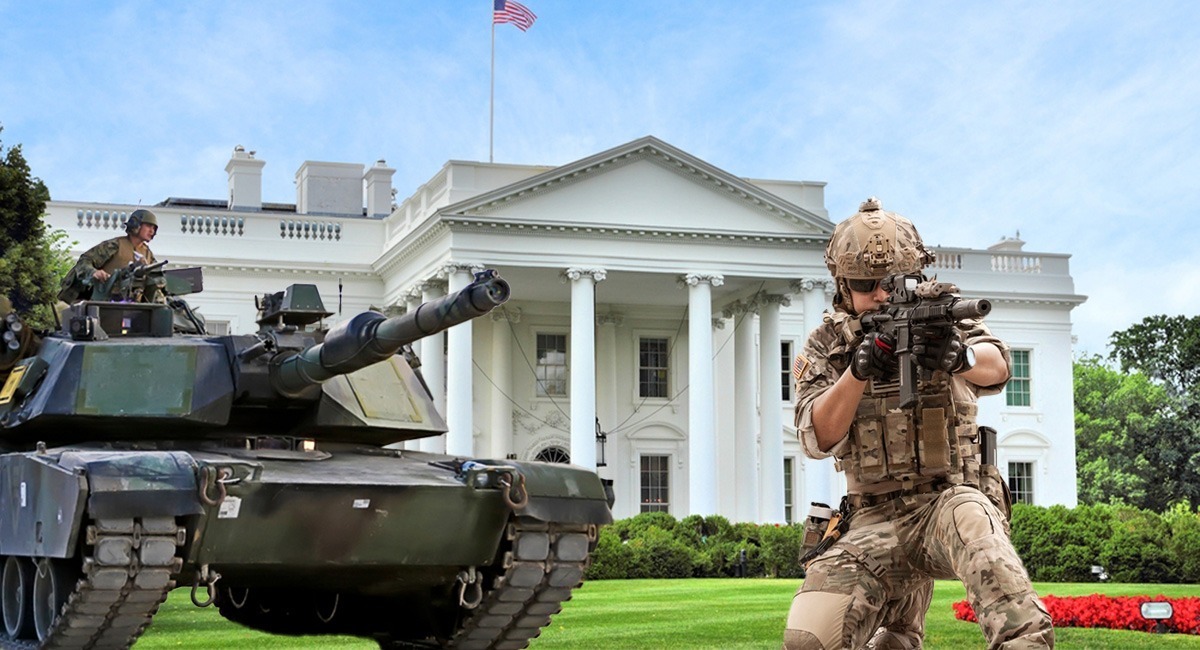 US sends military to restore order in tin pot dictatorship