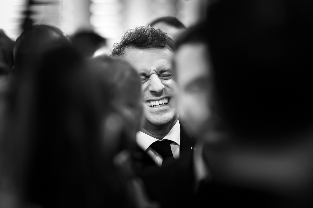 “Hahahahahahaha” – Emmanuel Macron