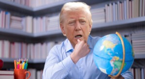 Trump weighs up which country to bomb to distract from Epstein files