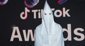 TikTok Awards announce next year’s red carpet dress code will be white pointy hoods