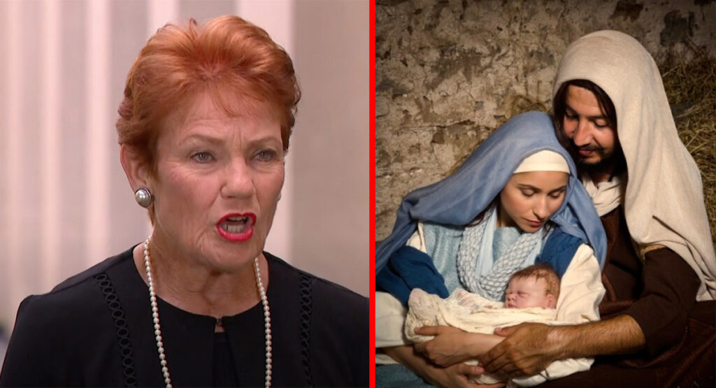 Pauline Hanson calls to cancel Christmas after learning it celebrates Middle Eastern refugees