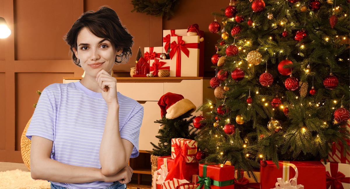 Sibling visibly smug about having best wrapped presents