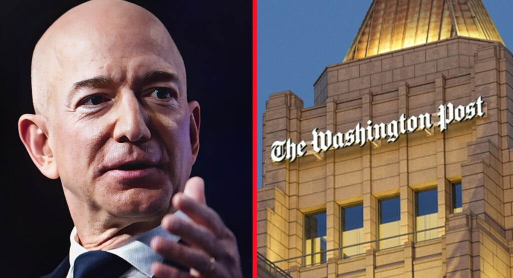 Jeff Bezos replaces The Washington Post with ‘The Washington News Fulfilment Centre’