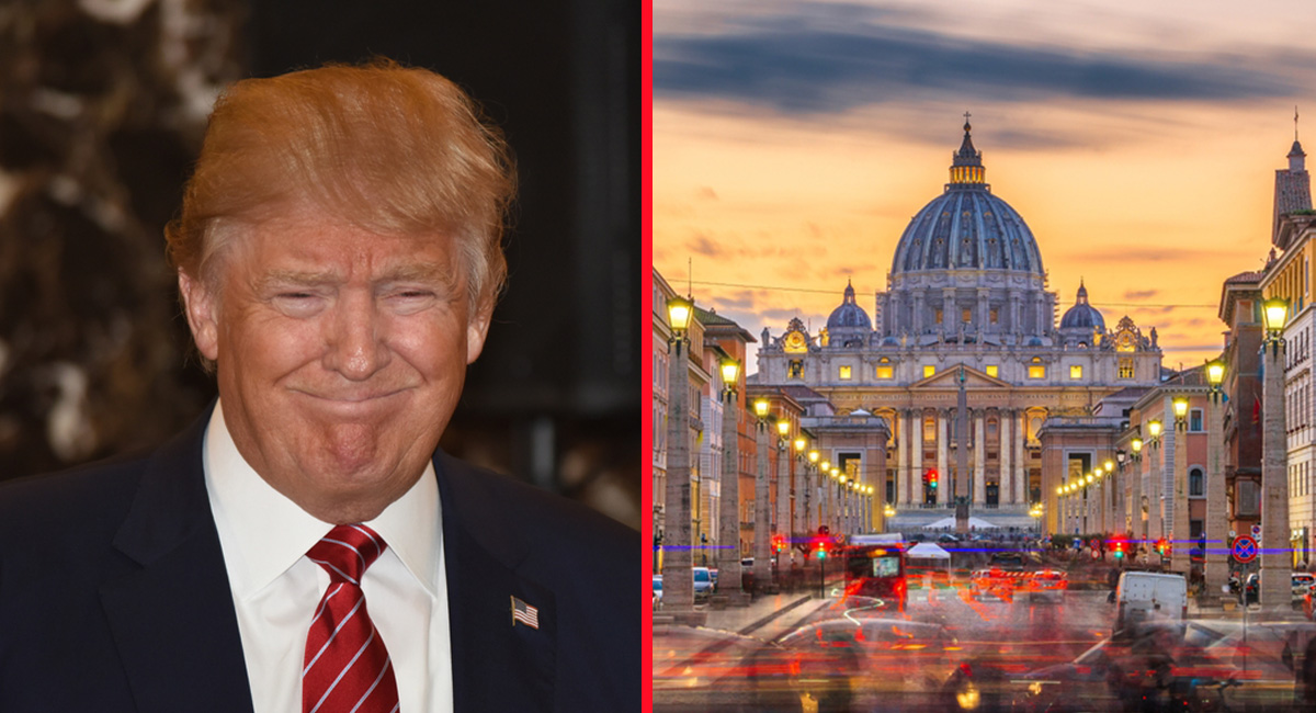 Trump and Vatican make up after discovering mutual love of child predators