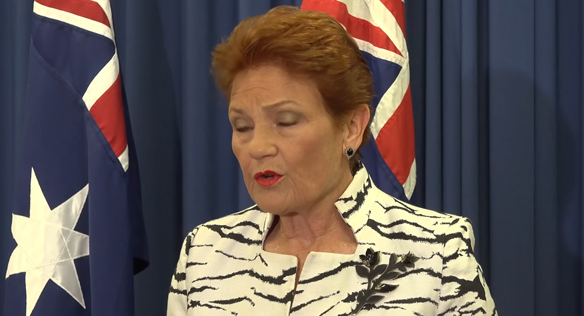 One Nation to only talk to outlets that don’t mention if candidates have active warrants