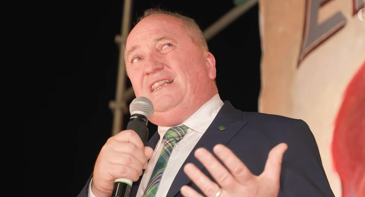 “Every aborted foetus is a potential future intern I could hit on” says Barnaby Joyce 
