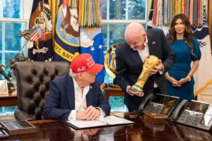 FIFA moves World Cup final to Epstein Island following call from Trump