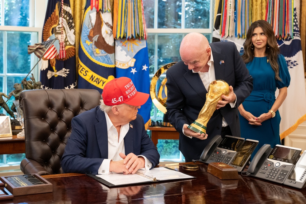 FIFA moves World Cup final to Epstein Island following call from Trump
